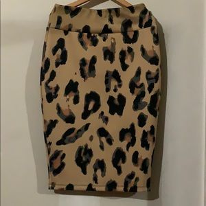 Cheetah skirt